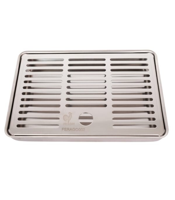 Inox tray for draft beer