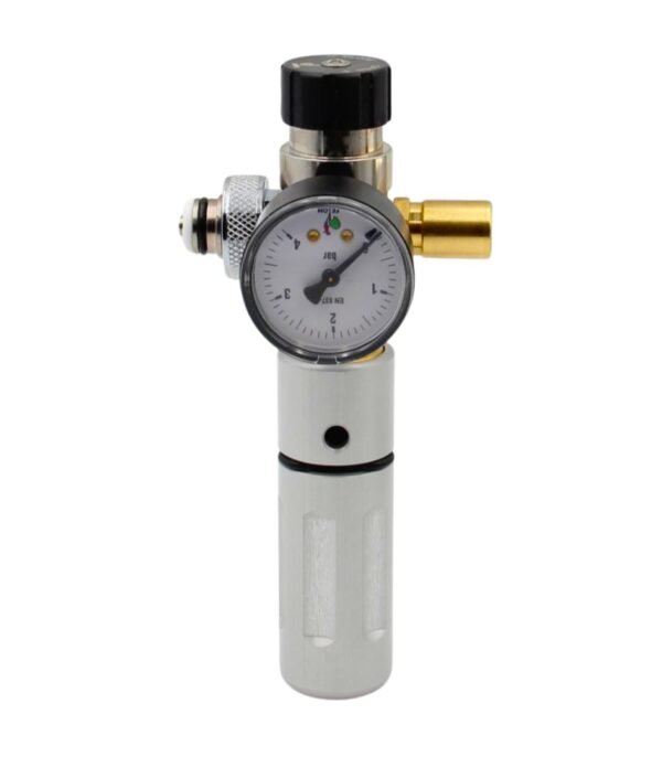 Riduttore di pressione PISGAS con cartuccia, per CO2, N2 e N2O