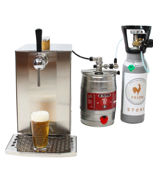 Kit per la spillatura della birra e bibite, incluso di raccogli gocce