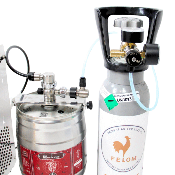 Kit per la spillatura della birra e bibite, incluso di raccogli gocce