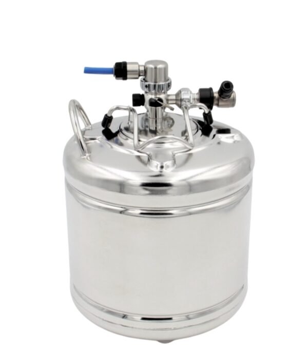 5-Liter-Edelstahlfass