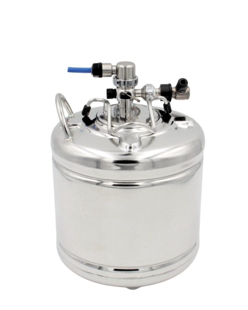 5-Liter-Edelstahlfass