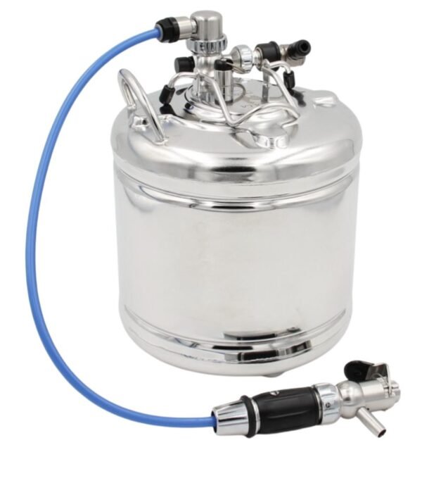 5-Liter-Edelstahlfässer mit Drinkkung – Selbstbedienung – Mixologie