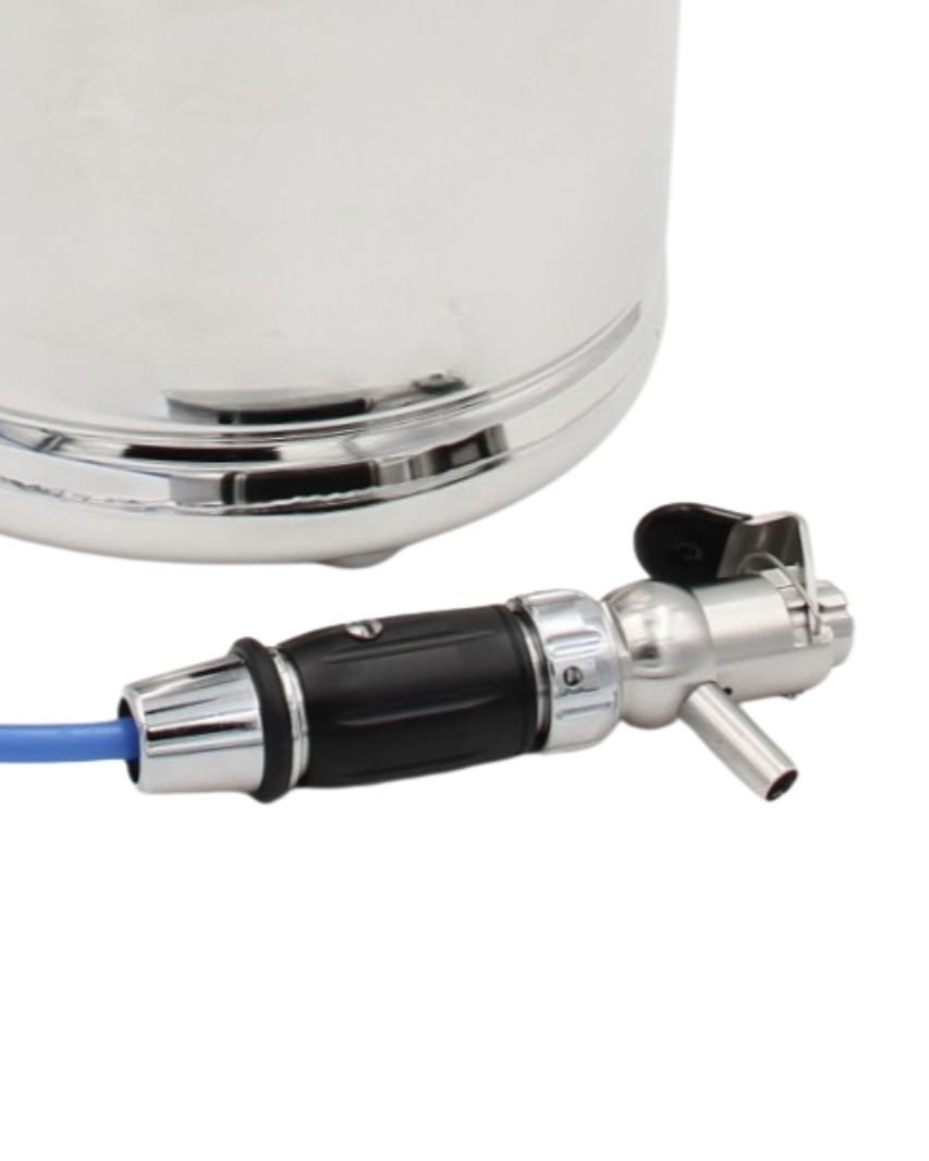 5L STAINLESS STEEL KEG WITH DRINKGUN - SELF-SERVING - MIXOLOGY (detail)