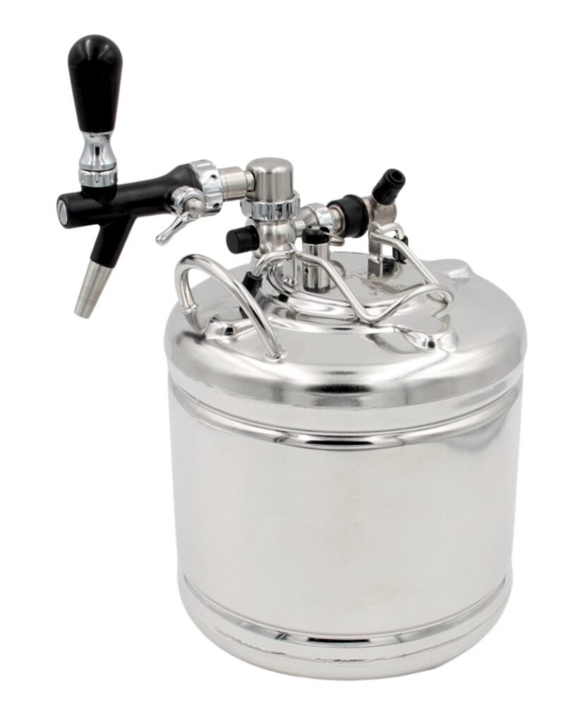 FUSTINO INOX 5L CON RUBINETTO SK CLASSICO GALLO NERO